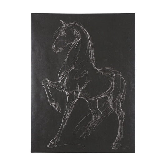 Mercana - Horse IV by Mercana Studio a Hand Embellished Textured Canvas - 102229-L view 1