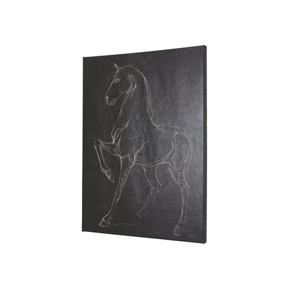 Mercana - Horse IV by Mercana Studio a Hand Embellished Textured Canvas - 102229-S view 2