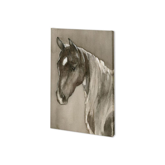 Mercana - Horse Portrait II by Mercana Studio a Hand Embellished Textured Canvas - 100882-S view 1