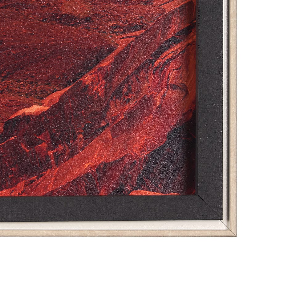 Mercana - Horseshoe Bend by Gary Blatter a Hand Embelished Textured Framed Art Print - 15401 view 3