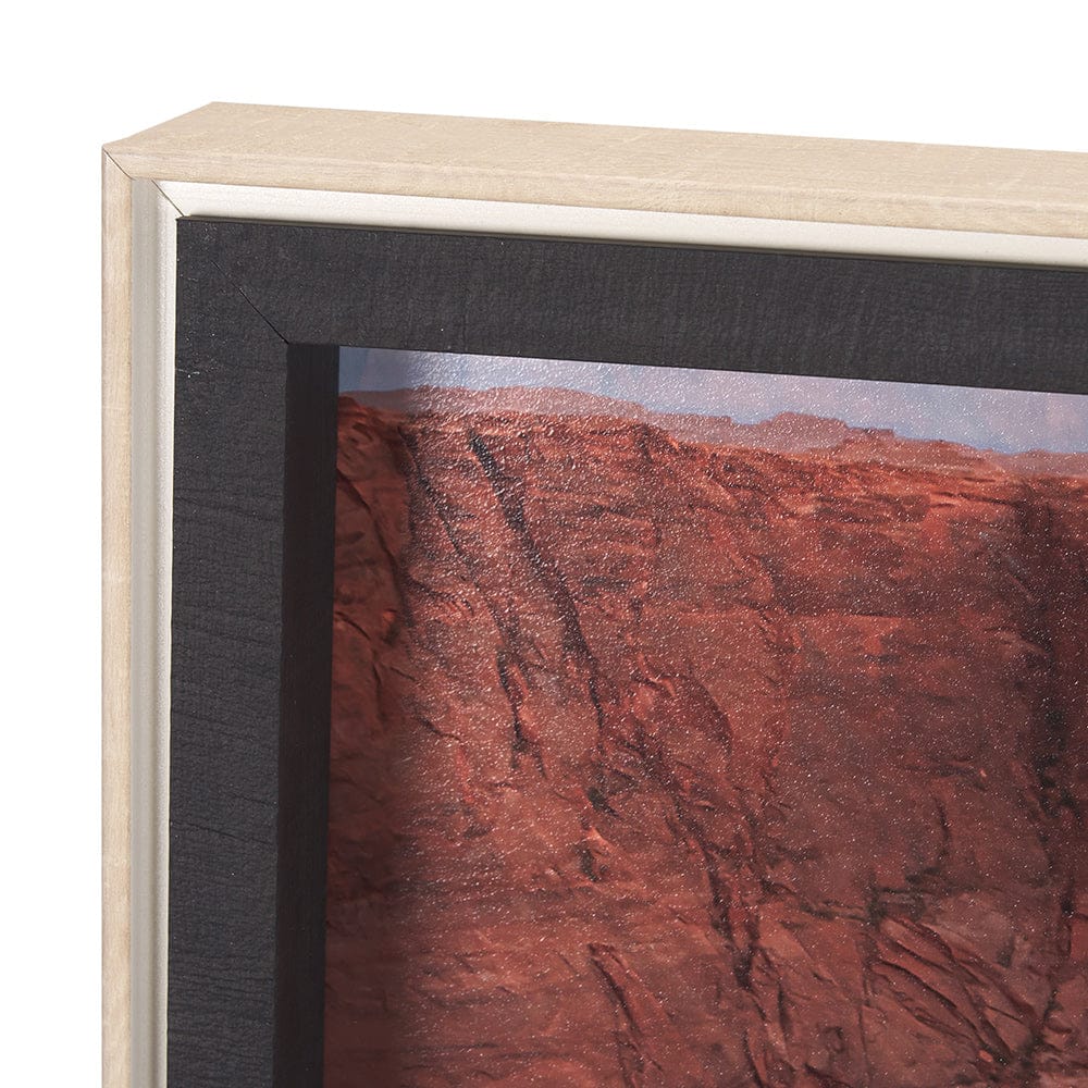 Mercana - Horseshoe Bend by Gary Blatter a Hand Embelished Textured Framed Art Print - 15401 view 4