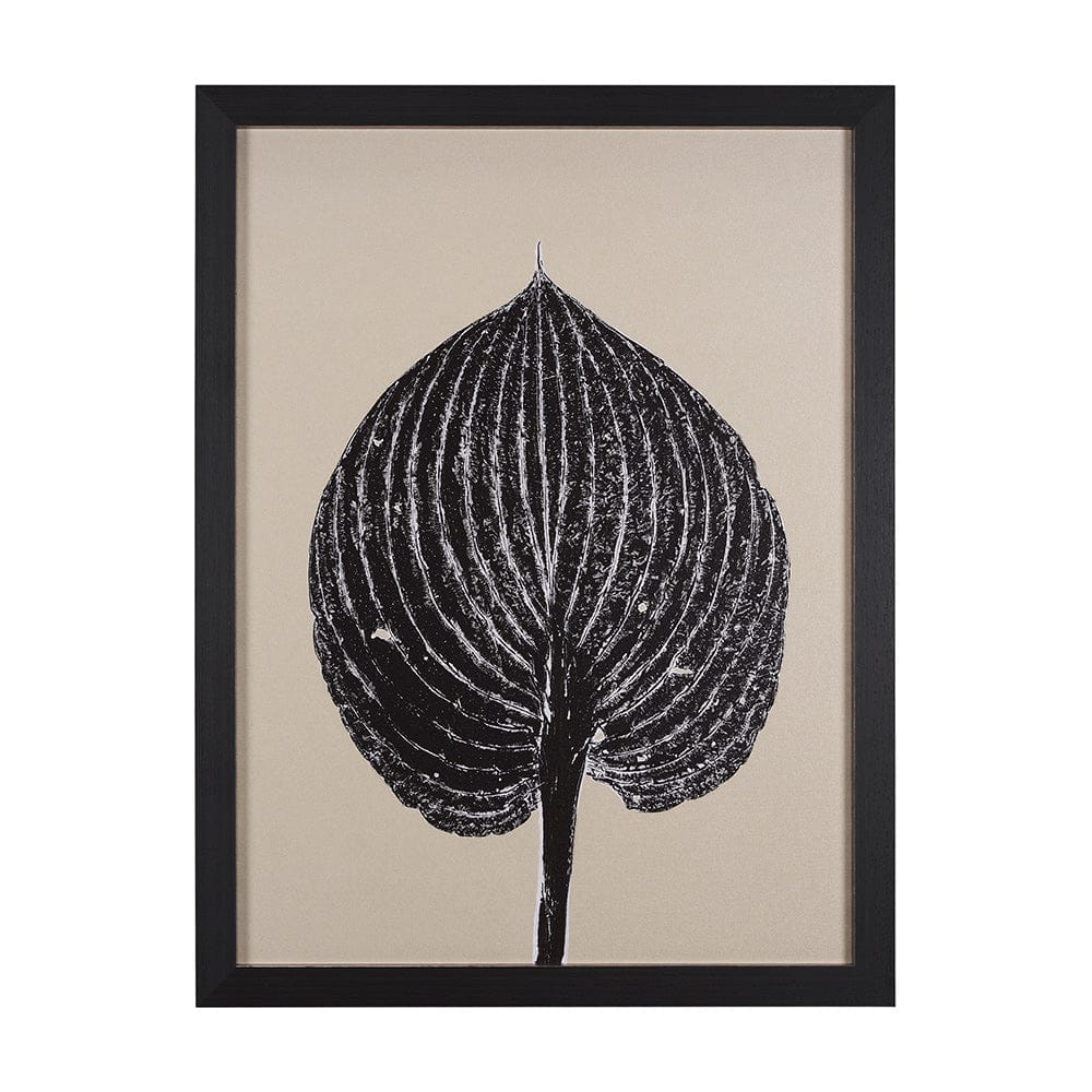 Mercana - Hosta B by Mary Margaret Briggs a Hand Embellished Textured Framed Art Print - 15392 view 1