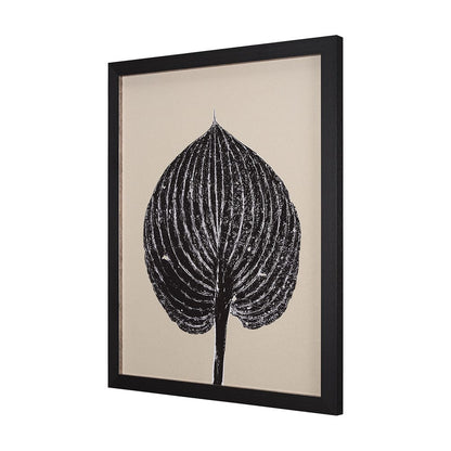 Mercana - Hosta B by Mary Margaret Briggs a Hand Embellished Textured Framed Art Print - 15392 view 2