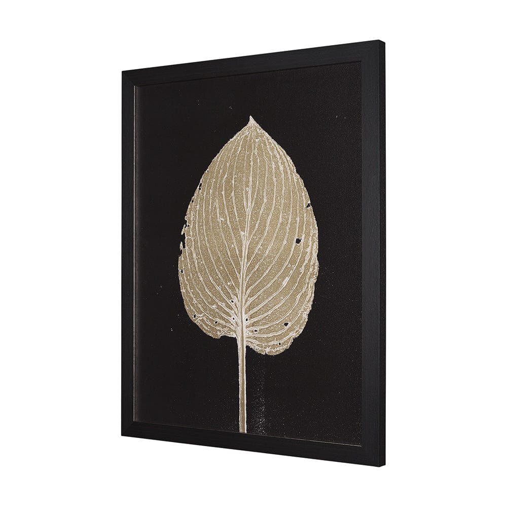Mercana - Hosta C by Mary Margaret Briggs a Hand Embelished Textured Framed Art Print - 15393 view 2