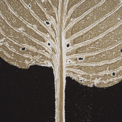 Mercana - Hosta C by Mary Margaret Briggs a Hand Embelished Textured Framed Art Print - 15393 view 6