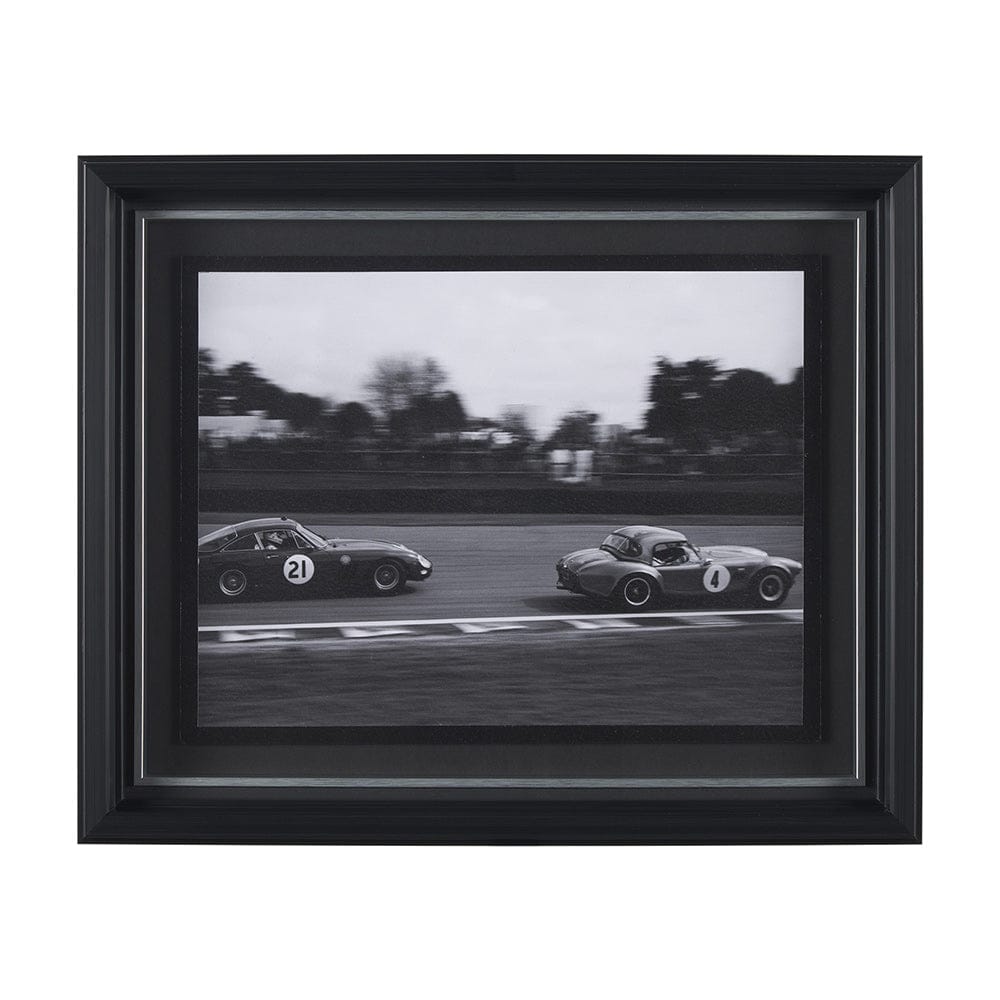 Mercana - Hot on the Tail by Ben Wood a Hand Embellished Framed Art Print Matted under Glass - 15728 view 1