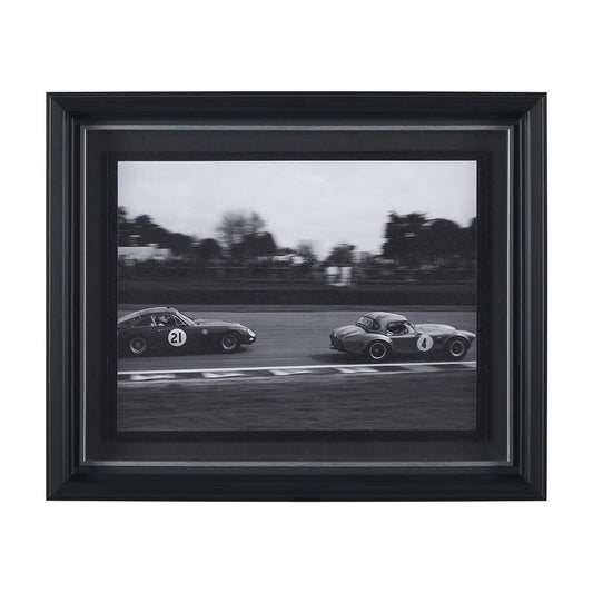 Mercana - Hot on the Tail by Ben Wood a Hand Embellished Framed Art Print Matted under Glass - 15728 view 1