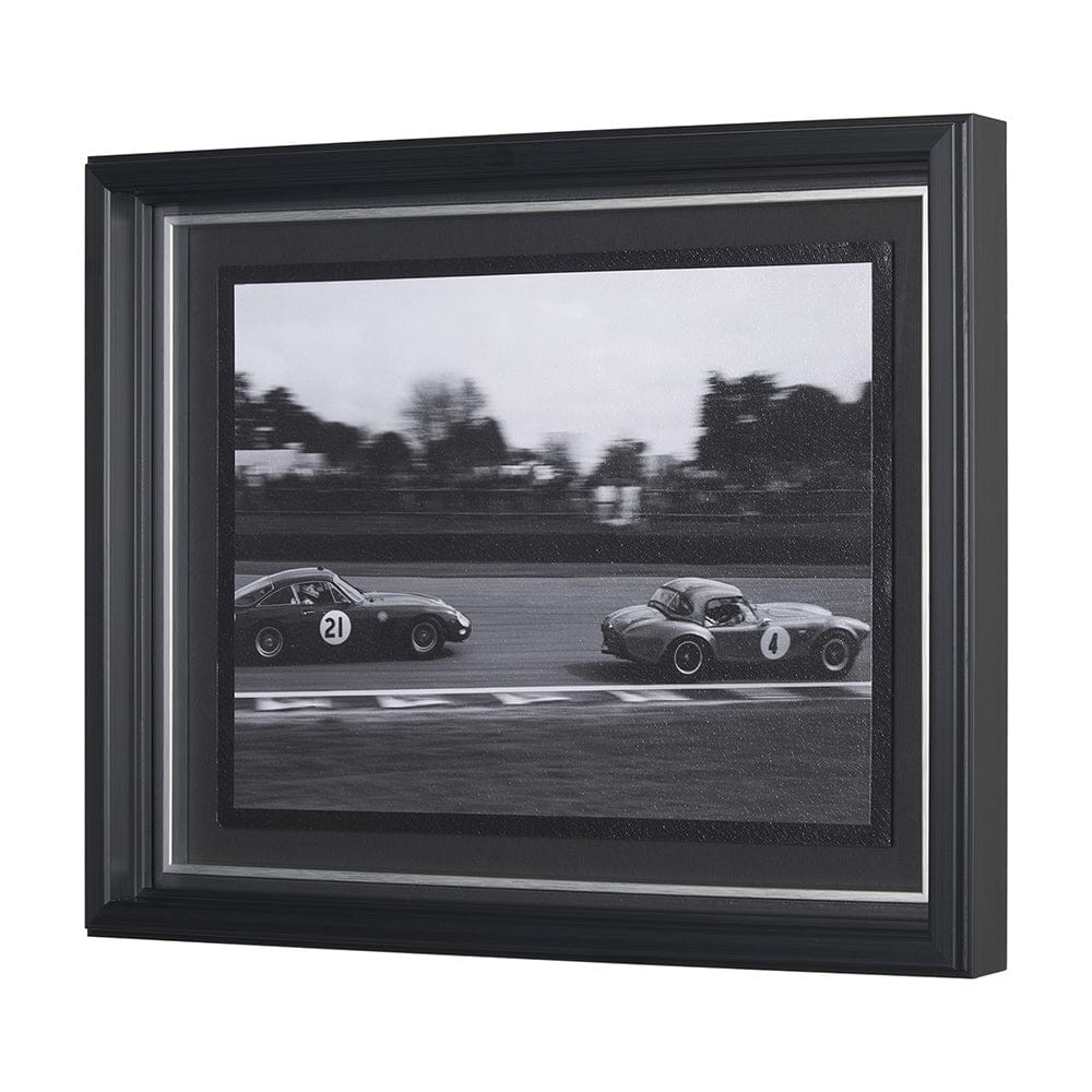 Mercana - Hot on the Tail by Ben Wood a Hand Embellished Framed Art Print Matted under Glass - 15728 view 2