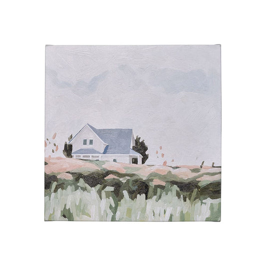 Mercana - House on a Hill I by Emma Scarvey a Hand Embellished Textured Canvas - 101541-S view 1