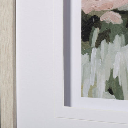 Mercana - House on a Hill I by Emma Scarvey a Hand Embellished Textured Framed Art Print Matted under Glass - 13081 view 5