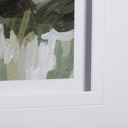 Mercana - House on a Hill I by Emma Scarvey a Hand Embellished Textured Framed Art Print Matted under Glass - 13081 view 6