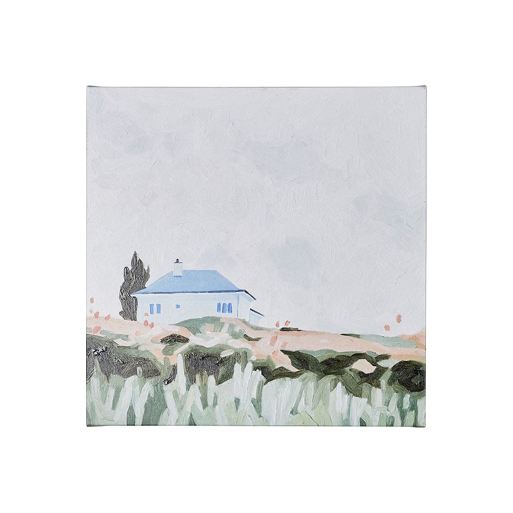 Mercana - House on a Hill II by Emma Scarvey a Hand Embellished Textured Canvas - 101542-S view 1