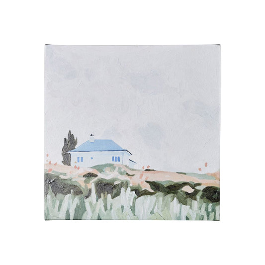 Mercana - House on a Hill II by Emma Scarvey a Hand Embellished Textured Canvas - 101542-S view 1
