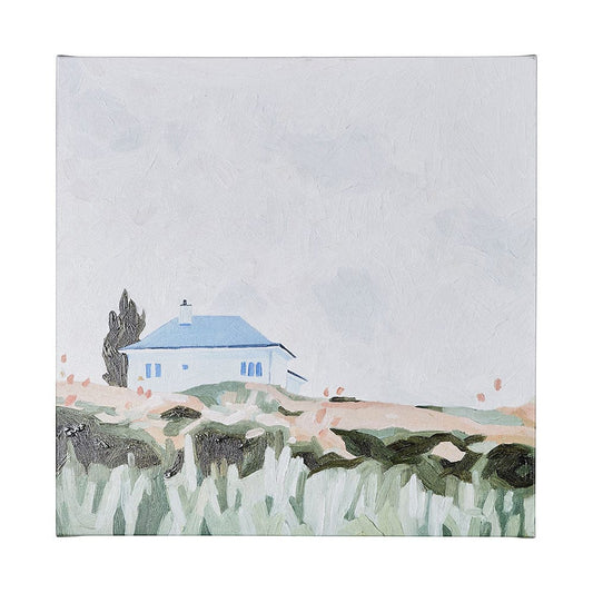 Mercana - House on a Hill II by Mercana Studio a Hand Embellished Textured Canvas - 101542-L view 1