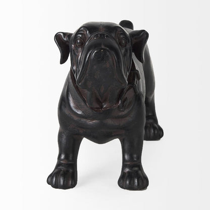 Mercana - Hugo 5L x 13W Black Resin Bulldog - 57799 view 5