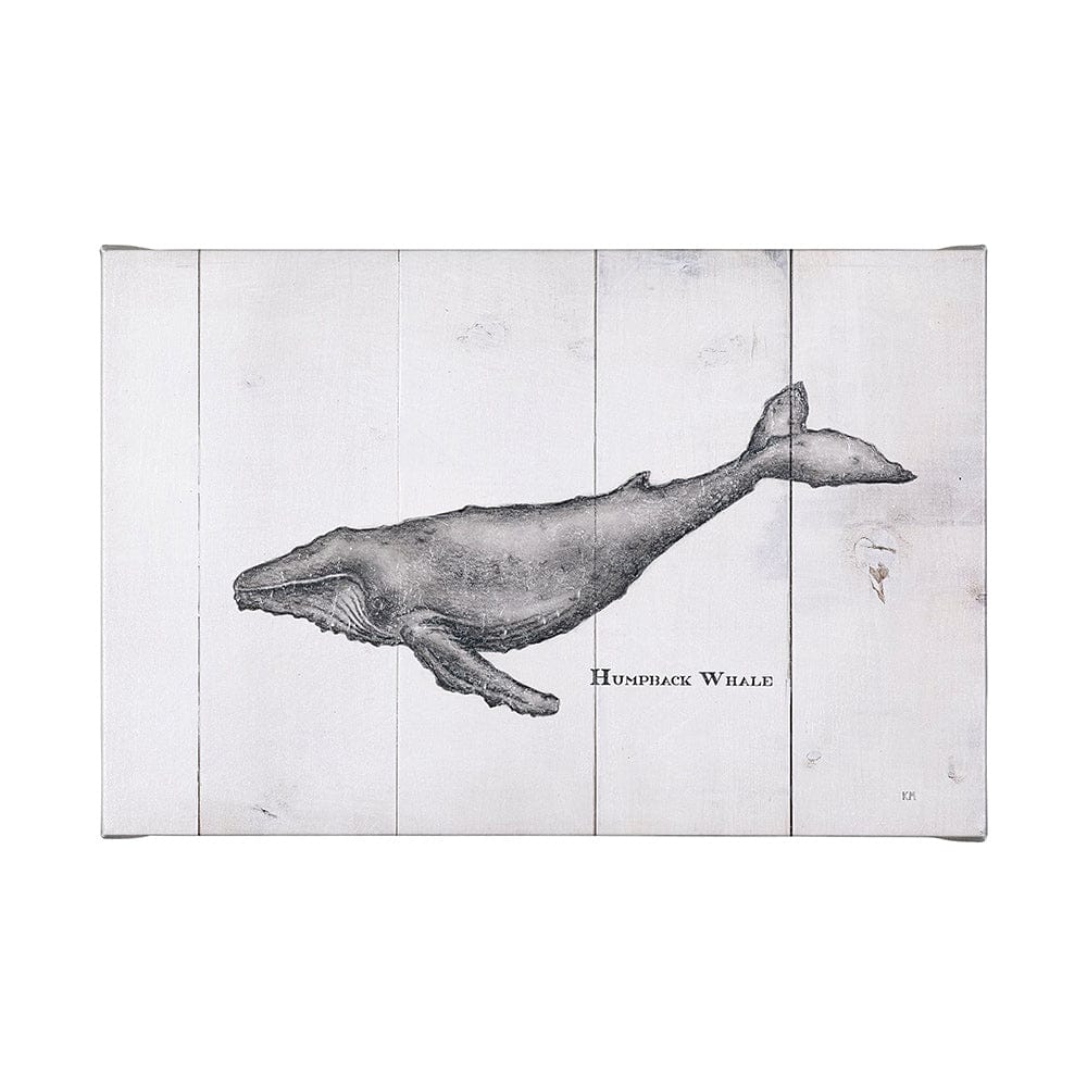 Mercana - Humpback Whale by Mercana Studio a Hand Embellished Textured Canvas - 101869-L view 1