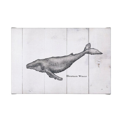 Mercana - Humpback Whale by Mercana Studio a Hand Embellished Textured Canvas - 101869-L view 1
