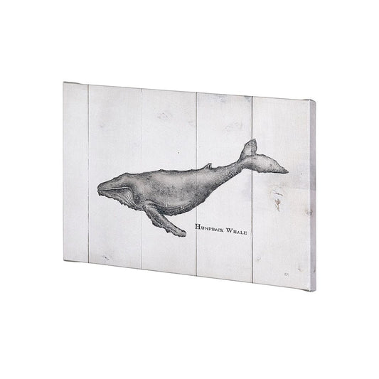 Mercana - Humpback Whale by Mercana Studio a Hand Embellished Textured Canvas - 101869-S view 2
