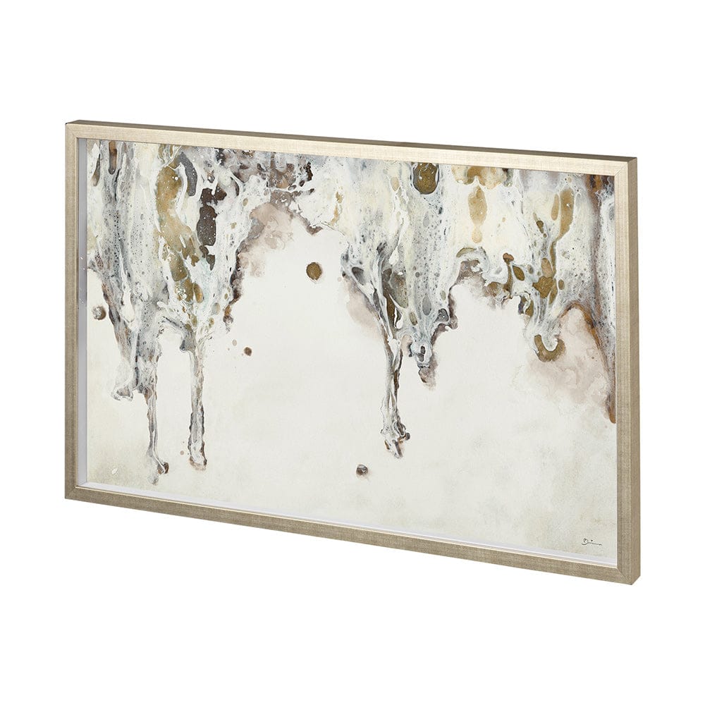 Mercana - Icarus II by Mercana Studio a Hand Embellished Textured Framed Art Print Matted under Glass - 12732 view 1