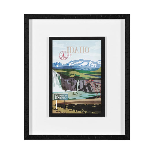 Mercana - Idaho Go USA M by Mercana Studio a Framed Art Print Matted under Glass - 14664 view 1