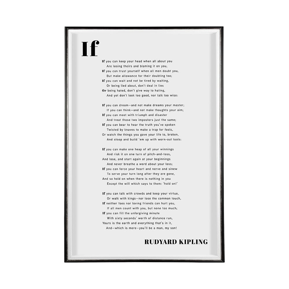 Mercana - If You Can by Mercana Studio a Framed Art Print Matted under Glass - 13932 view 1