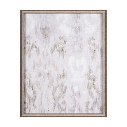 Mercana - Ikat Patterns I by Silvia Krause a Hand Embellished Textured Framed Art Print - 14917 view 1