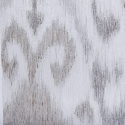 Mercana - Ikat Patterns IV by Silvia Krause a Hand Embellished Textured Framed Art Print Matted under Glass - 14920 view 7