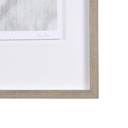 Mercana - Ikat Patterns V by Silvia Krause a Hand Embellished Textured Framed Art Print Matted under Glass - 14921 view 2