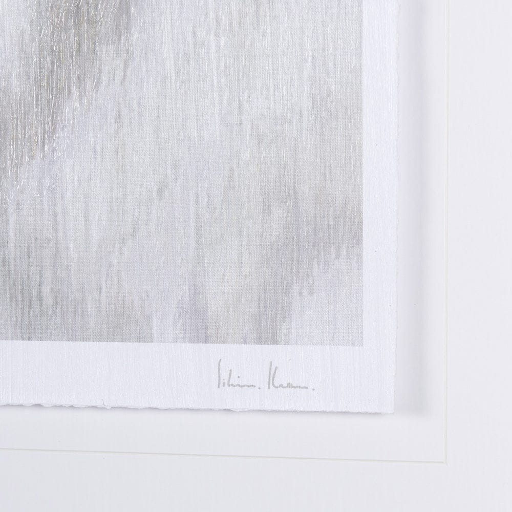 Mercana - Ikat Patterns V by Silvia Krause a Hand Embellished Textured Framed Art Print Matted under Glass - 14921 view 5