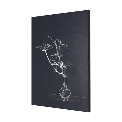Mercana - Ikebana Dark I by Mercana Studio a Hand Embellished Textured Canvas - 102447-L view 2