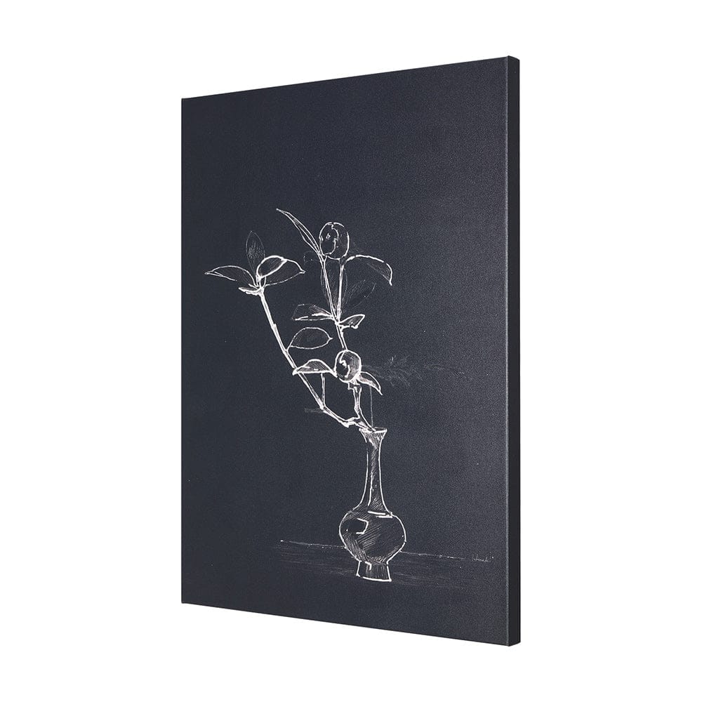 Mercana - Ikebana Dark I by Mercana Studio a Hand Embellished Textured Canvas - 102447-S view 2