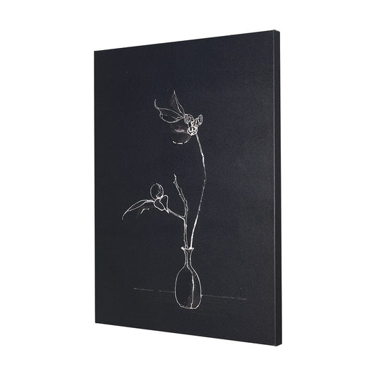 Mercana - Ikebana Dark II by Mercana Studio a Hand Embellished Textured Canvas - 102448-L view 2