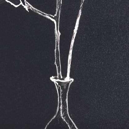 Mercana - Ikebana Dark II by Mercana Studio a Hand Embellished Textured Canvas - 102448-S view 6
