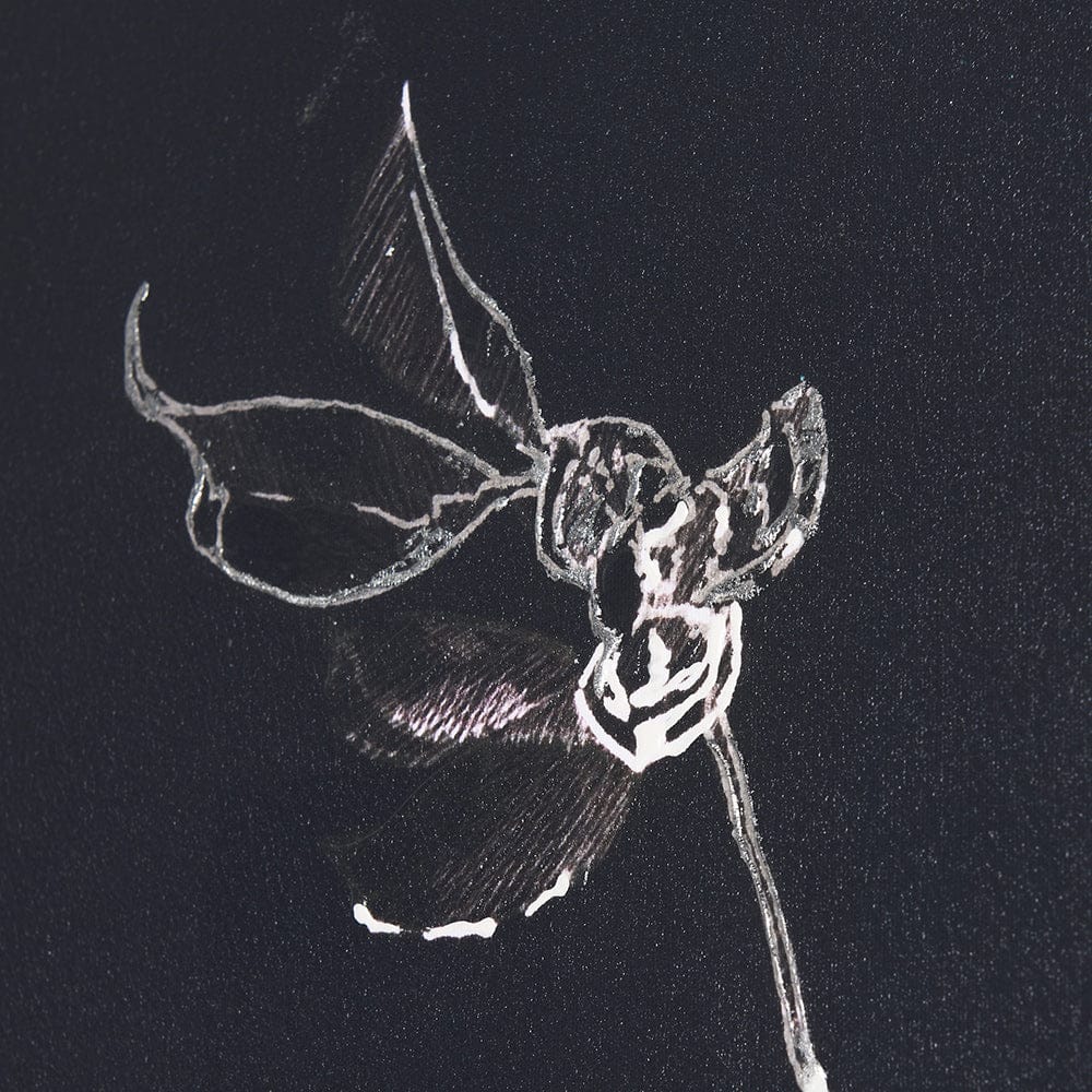 Mercana - Ikebana Dark II by Mercana Studio a Hand Embellished Textured Canvas - 102448-S view 7