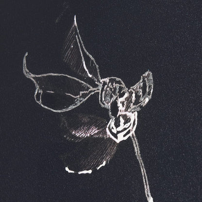 Mercana - Ikebana Dark II by Mercana Studio a Hand Embellished Textured Canvas - 102448-S view 7