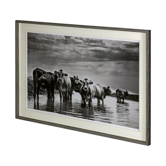 Mercana - In the River by Mercana Studio a Framed Art Print Matted under Glass - 12287 view 1