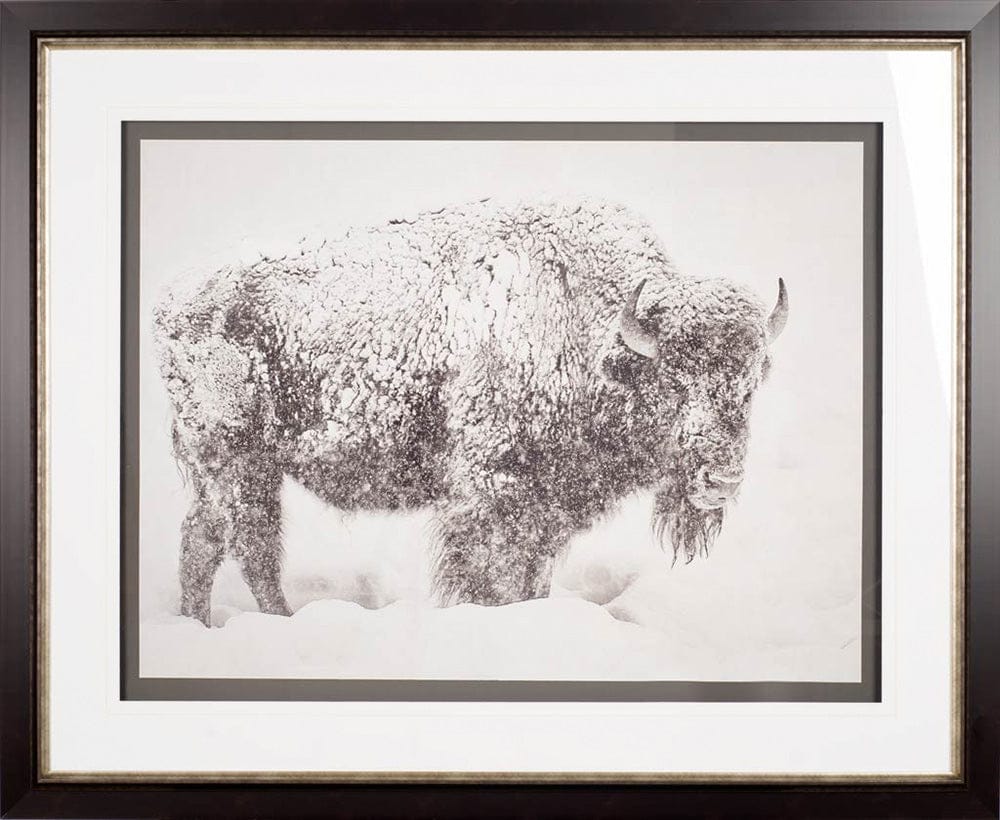 Mercana - In The Storm by WINK GAINES a Hand Embellished Textured Framed Art Photograph Matted under Glass - 10480 view 2