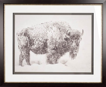 Mercana - In The Storm by WINK GAINES a Hand Embellished Textured Framed Art Photograph Matted under Glass - 10480 view 2