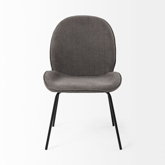 Mercana - Inala Grey Seat Metal Frame Dining Chair (Set of 2) - 69305_CLOSEOUT view 2