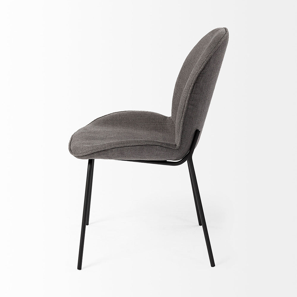 Mercana - Inala Grey Seat Metal Frame Dining Chair (Set of 2) - 69305_CLOSEOUT view 3