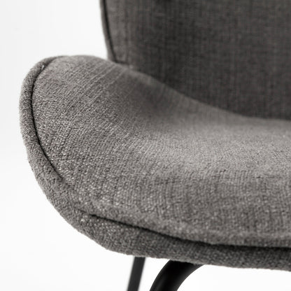 Mercana - Inala Grey Seat Metal Frame Dining Chair (Set of 2) - 69305_CLOSEOUT view 7