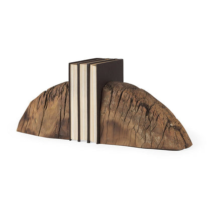 Mercana - Incana Handmade Reclaimed Wooden Bookends - 70171 view 1