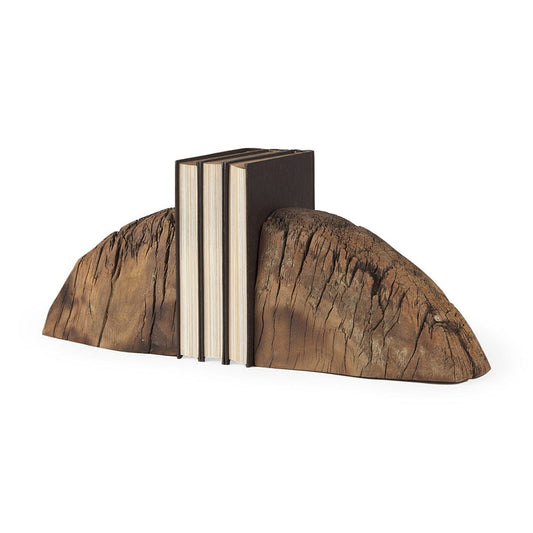 Mercana - Incana Handmade Reclaimed Wooden Bookends - 70171 view 1