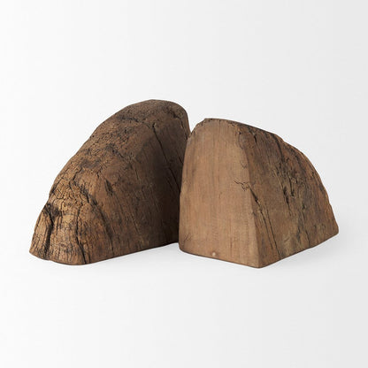 Mercana - Incana Handmade Reclaimed Wooden Bookends - 70171 view 5
