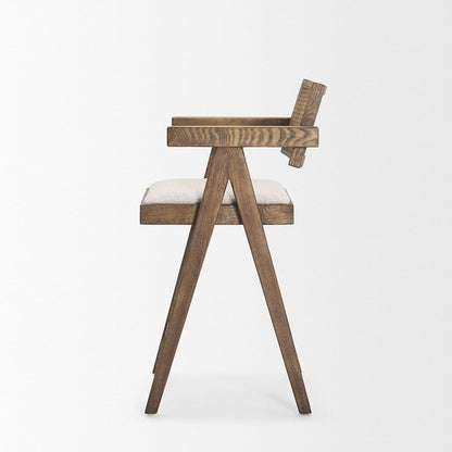 Mercana - Indie Medium Brown w/ Cane Counter Stool - 70587_CLOSEOUT view 3