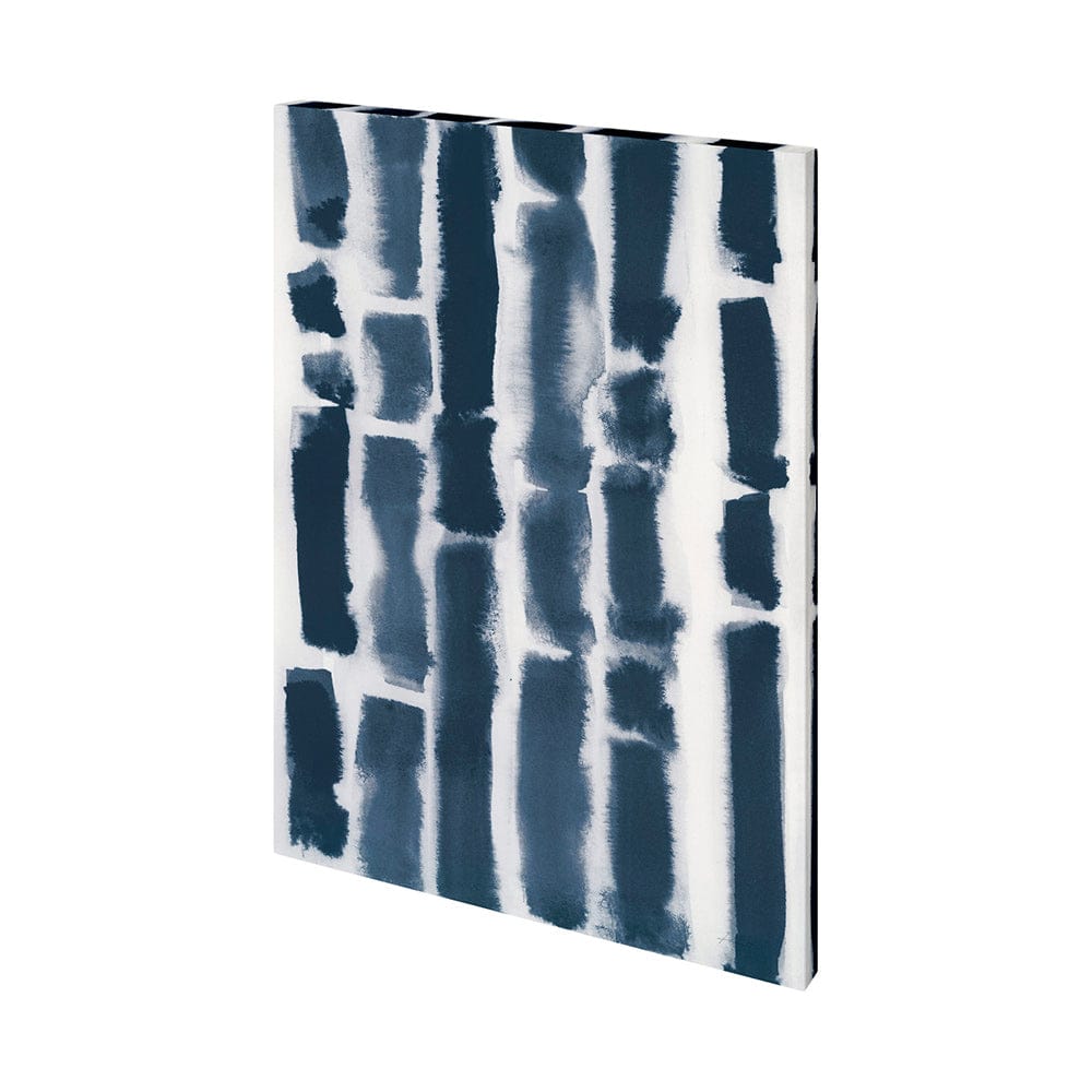 Mercana - Indigo Lines I by Mercana Studio a Hand Embellished Textured Canvas - 101408-L view 1