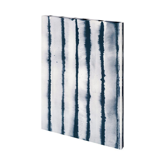 Mercana - Indigo Lines II by Mercana Studio a Hand Embellished Textured Canvas - 101409-S view 1