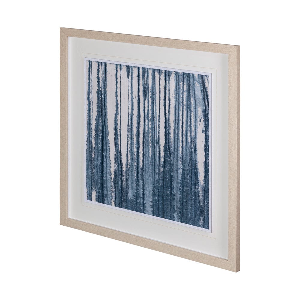Mercana - Indigo Muse I by Renee Stramel a Hand Embellished Framed Art Print Matted under Glass - 12285 view 1