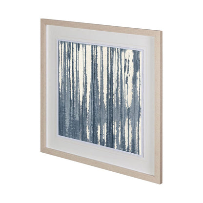 Mercana - Indigo Muse II by Renee Stramel a Hand Embellished Framed Art Print Matted under Glass - 12286 view 1