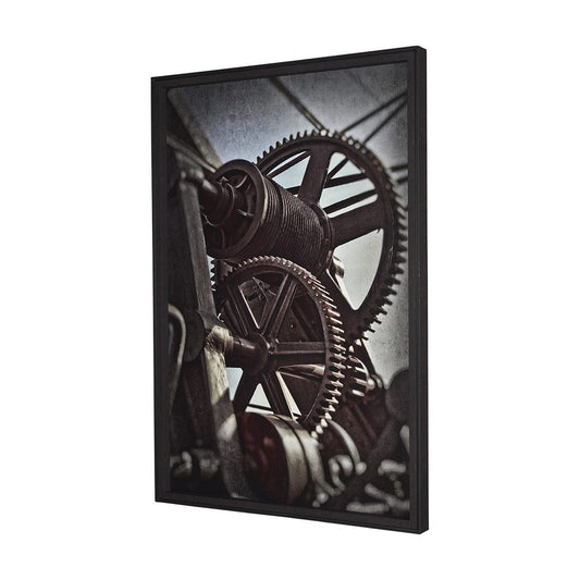 Mercana - Industrial Collect - Motion by Michael Banks a Hand Embellished Textured Framed Art Print - 15315 view 2